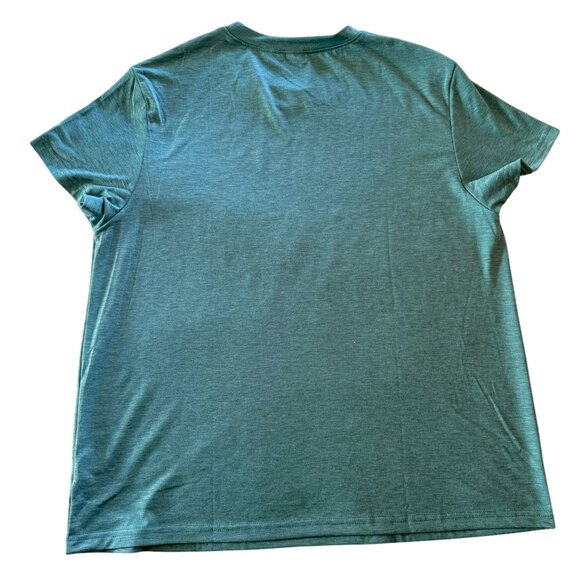 Teal Music Treble Clef Graphic Tee Size XXL Soft Casual Top Singer Shirt - Picture 6 of 6